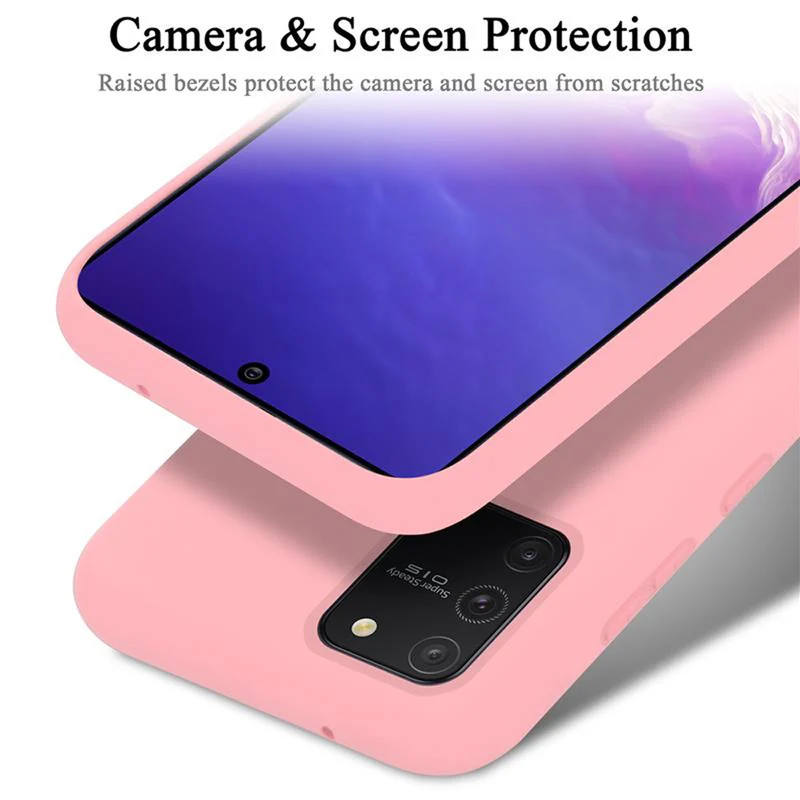 Cadorabo Hülle kompatibel mit Samsung Galaxy A91 / S10 LITE / M80s Schutzhülle aus flexiblem TPU Silikon