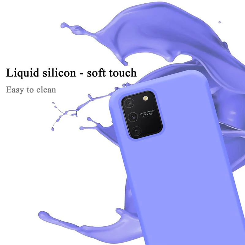 Cadorabo Hülle kompatibel mit Samsung Galaxy A91 / S10 LITE / M80s Schutzhülle aus flexiblem TPU Silikon