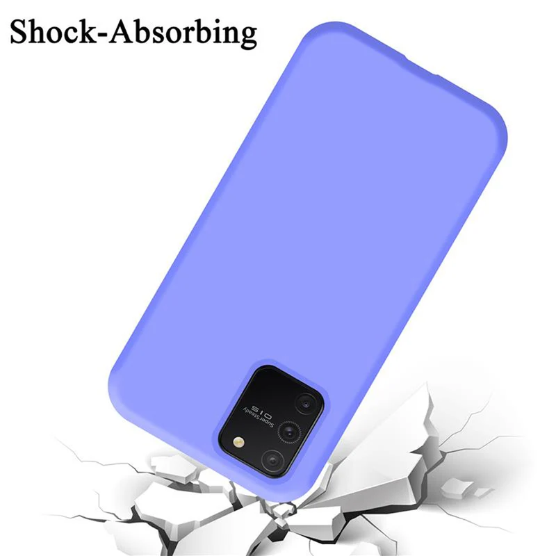 Cadorabo Hülle kompatibel mit Samsung Galaxy A91 / S10 LITE / M80s Schutzhülle aus flexiblem TPU Silikon