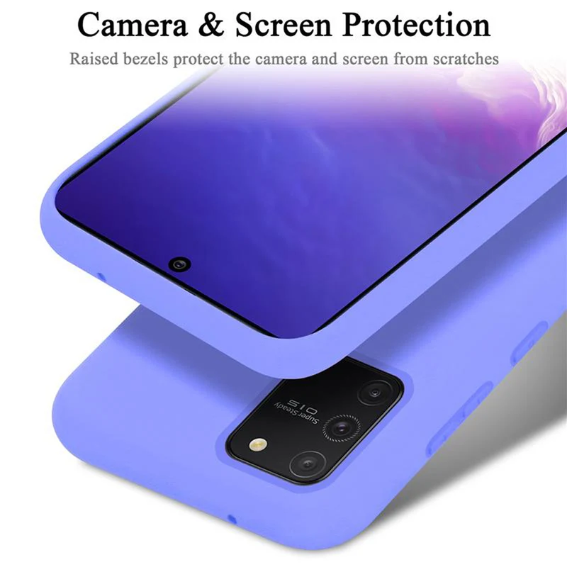 Cadorabo Hülle kompatibel mit Samsung Galaxy A91 / S10 LITE / M80s Schutzhülle aus flexiblem TPU Silikon