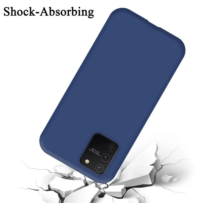 Cadorabo Hülle kompatibel mit Samsung Galaxy A91 / S10 LITE / M80s Schutzhülle aus flexiblem TPU Silikon