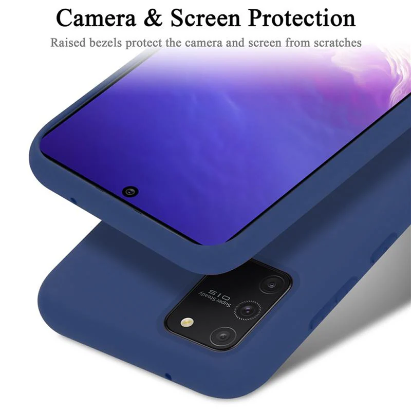 Cadorabo Hülle kompatibel mit Samsung Galaxy A91 / S10 LITE / M80s Schutzhülle aus flexiblem TPU Silikon