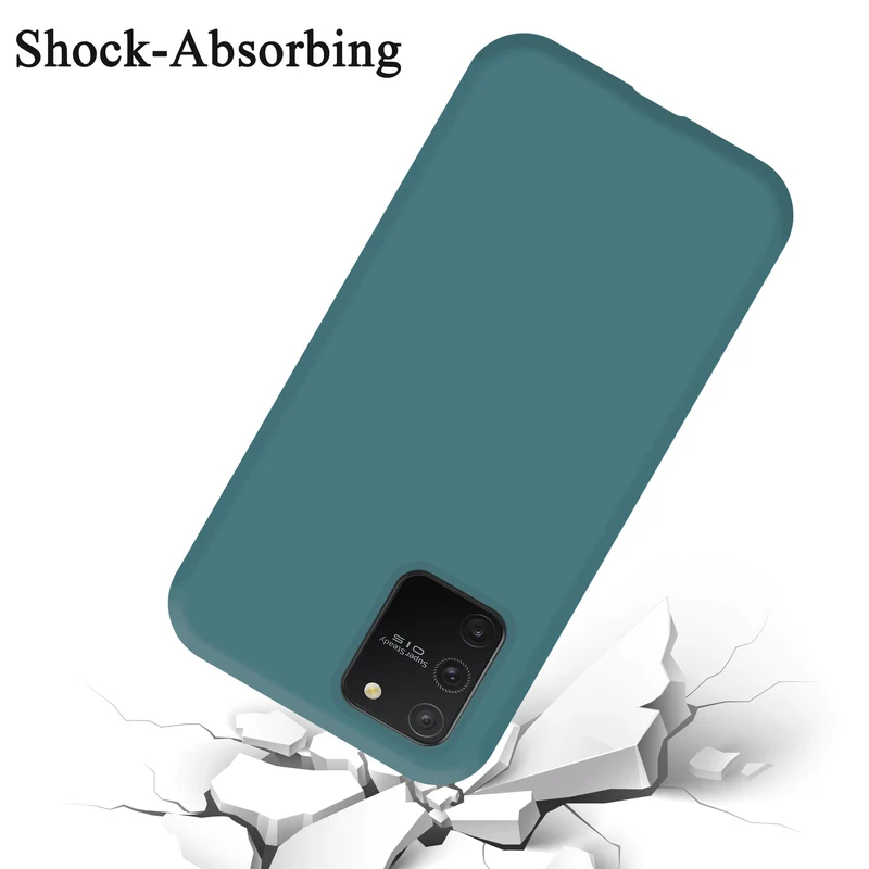 Cadorabo Hülle kompatibel mit Samsung Galaxy A91 / S10 LITE / M80s Schutzhülle aus flexiblem TPU Silikon