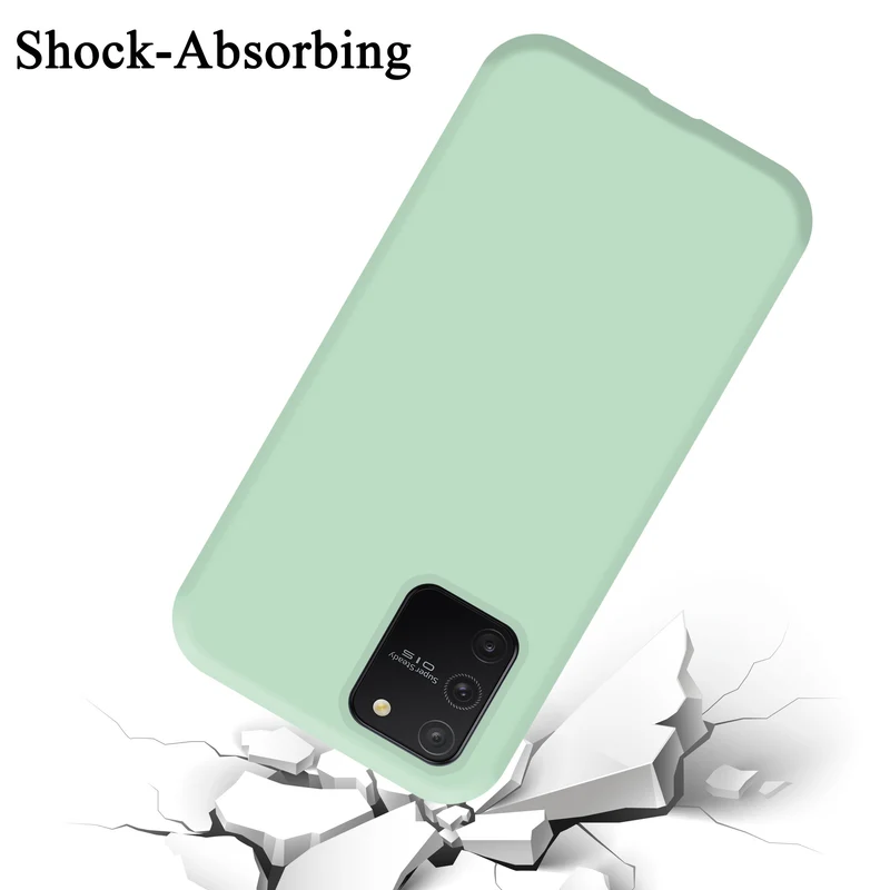 Cadorabo Hülle kompatibel mit Samsung Galaxy A91 / S10 LITE / M80s Schutzhülle aus flexiblem TPU Silikon
