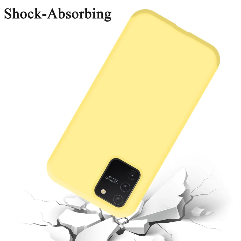 Cadorabo Hülle kompatibel mit Samsung Galaxy A91 / S10 LITE / M80s Schutzhülle aus flexiblem TPU Silikon