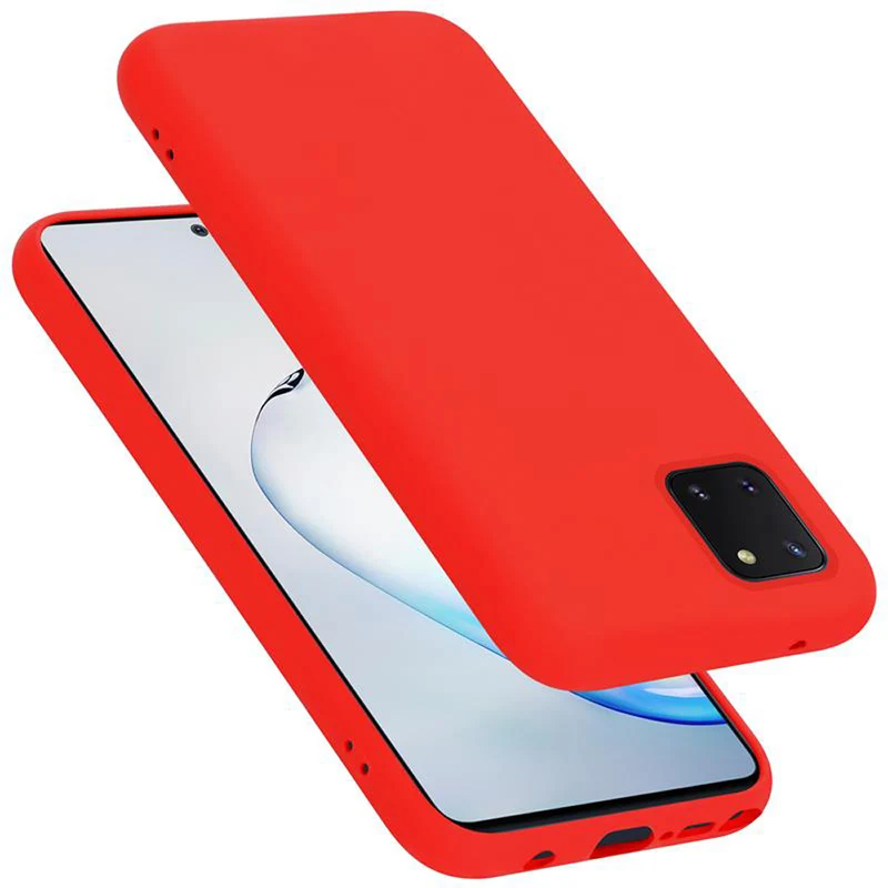 Cadorabo Hülle kompatibel mit Samsung Galaxy A81 / NOTE 10 LITE / M60s Schutzhülle aus flexiblem TPU Silikon