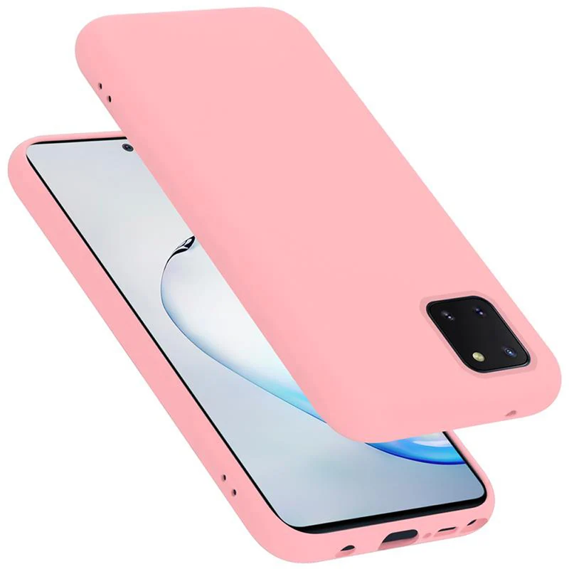 Cadorabo Hülle kompatibel mit Samsung Galaxy A81 / NOTE 10 LITE / M60s Schutzhülle aus flexiblem TPU Silikon