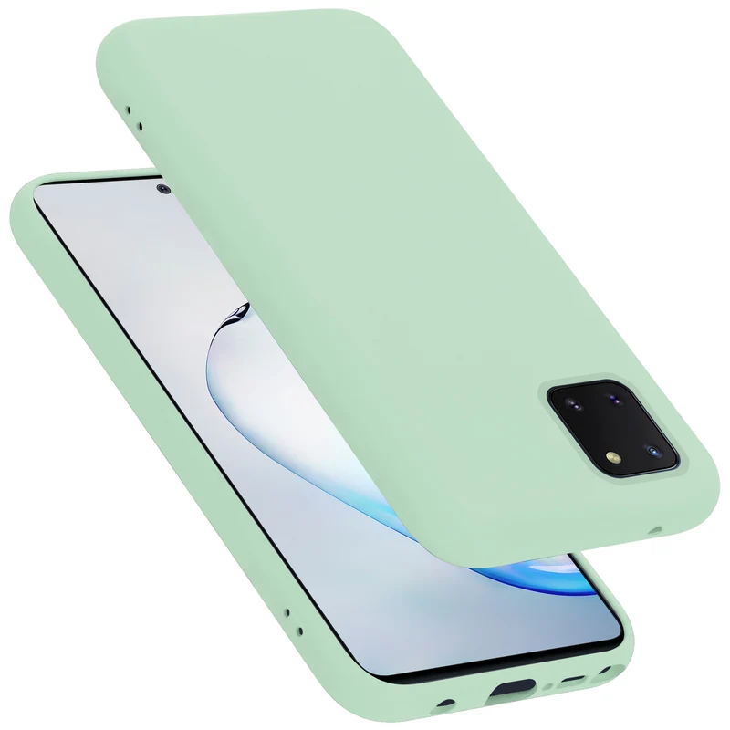 Cadorabo Hülle kompatibel mit Samsung Galaxy A81 / NOTE 10 LITE / M60s Schutzhülle aus flexiblem TPU Silikon