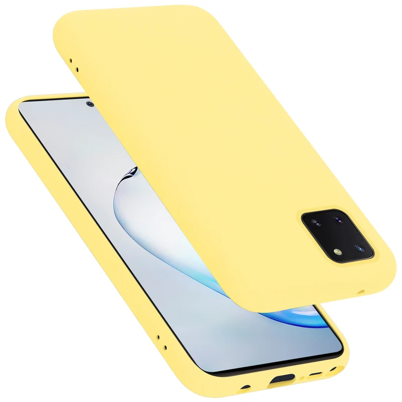 Cadorabo Hülle kompatibel mit Samsung Galaxy A81 / NOTE 10 LITE / M60s Schutzhülle aus flexiblem TPU Silikon