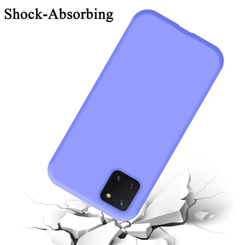 Cadorabo Hülle kompatibel mit Samsung Galaxy A81 / NOTE 10 LITE / M60s Schutzhülle aus flexiblem TPU Silikon