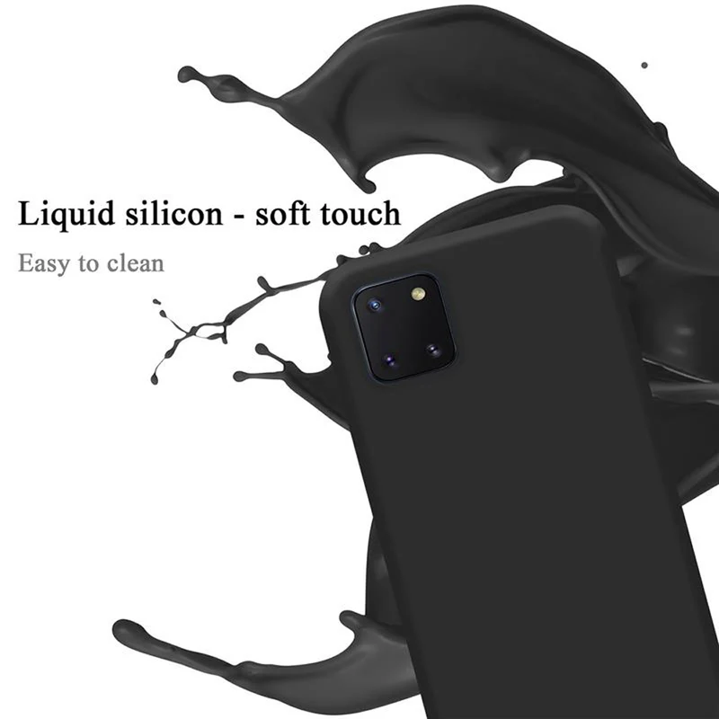 Cadorabo Hülle kompatibel mit Samsung Galaxy A81 / NOTE 10 LITE / M60s Schutzhülle aus flexiblem TPU Silikon