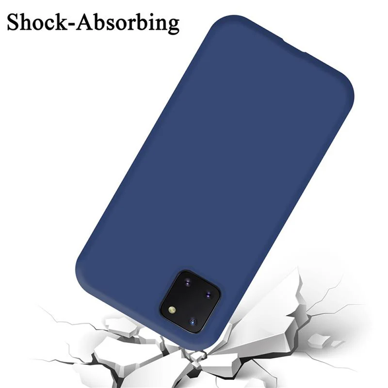 Cadorabo Hülle kompatibel mit Samsung Galaxy A81 / NOTE 10 LITE / M60s Schutzhülle aus flexiblem TPU Silikon