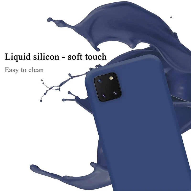 Cadorabo Hülle kompatibel mit Samsung Galaxy A81 / NOTE 10 LITE / M60s Schutzhülle aus flexiblem TPU Silikon