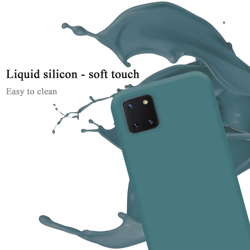 Cadorabo Hülle kompatibel mit Samsung Galaxy A81 / NOTE 10 LITE / M60s Schutzhülle aus flexiblem TPU Silikon