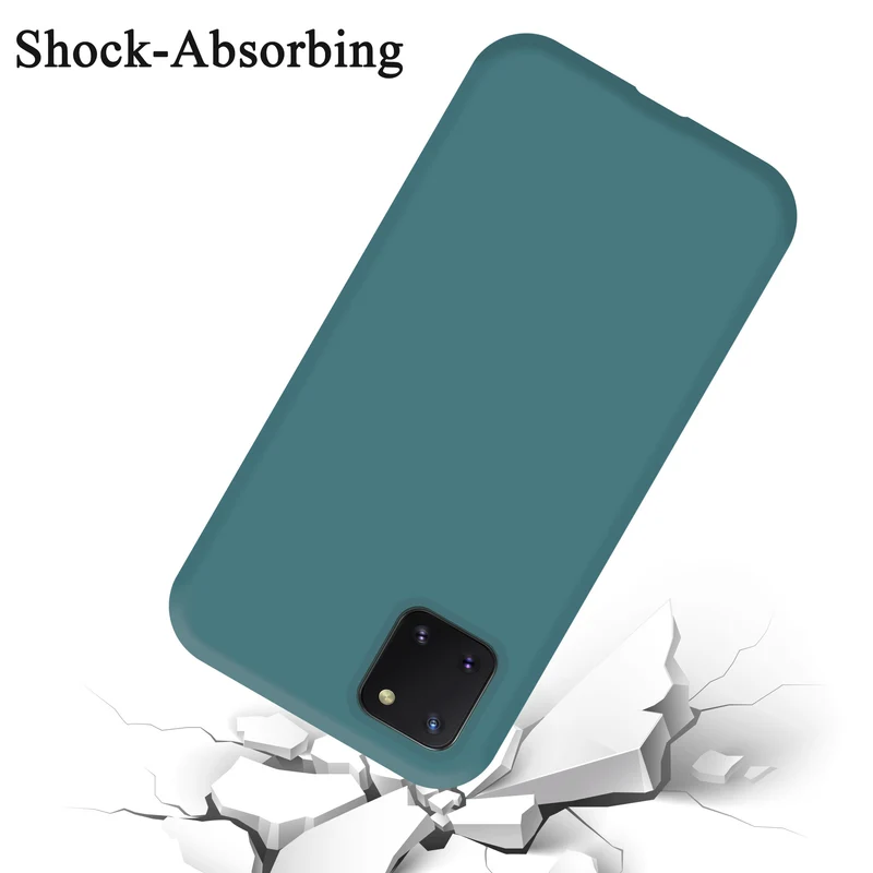 Cadorabo Hülle kompatibel mit Samsung Galaxy A81 / NOTE 10 LITE / M60s Schutzhülle aus flexiblem TPU Silikon