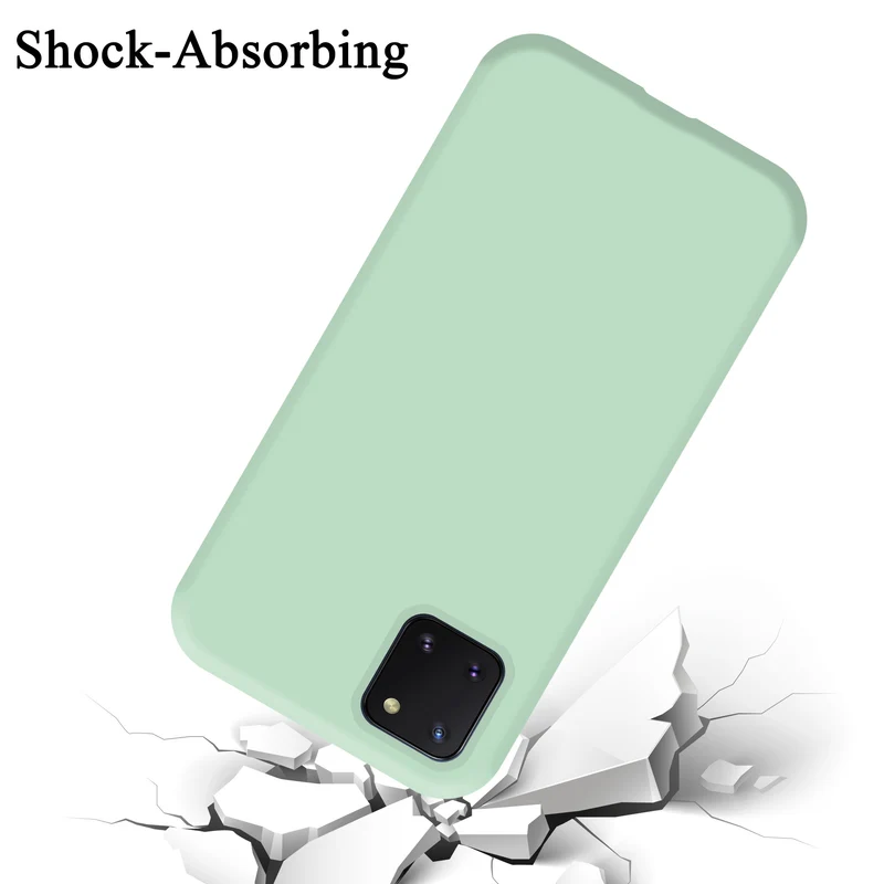 Cadorabo Hülle kompatibel mit Samsung Galaxy A81 / NOTE 10 LITE / M60s Schutzhülle aus flexiblem TPU Silikon
