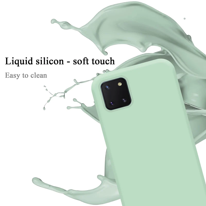 Cadorabo Hülle kompatibel mit Samsung Galaxy A81 / NOTE 10 LITE / M60s Schutzhülle aus flexiblem TPU Silikon