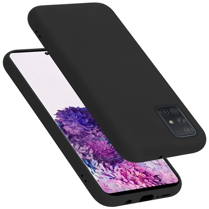 Cadorabo Hülle kompatibel mit Samsung Galaxy A71 4G Schutzhülle aus flexiblem TPU Silikon