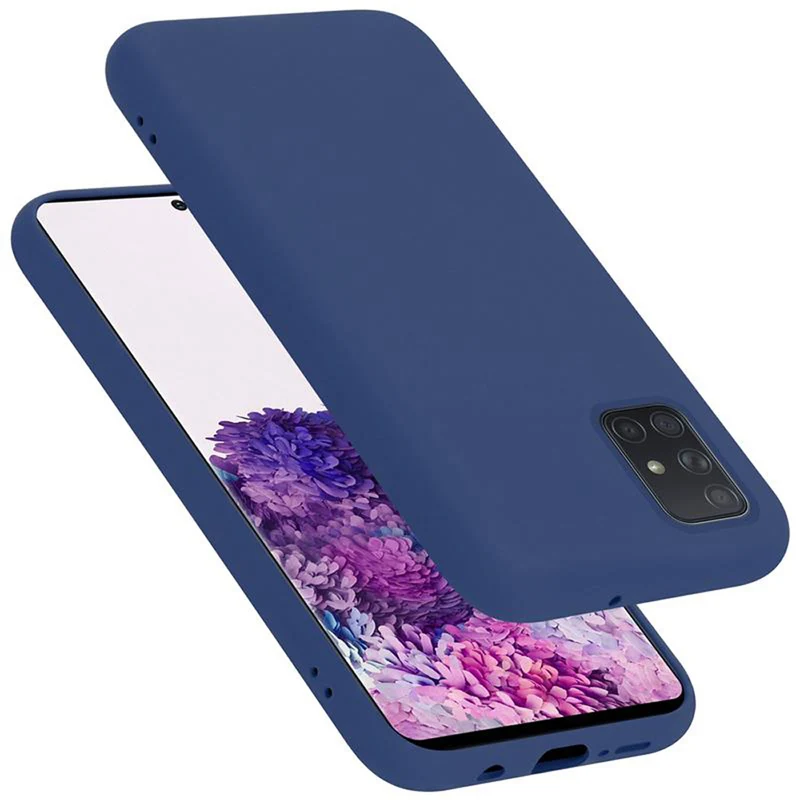 Cadorabo Hülle kompatibel mit Samsung Galaxy A71 4G Schutzhülle aus flexiblem TPU Silikon