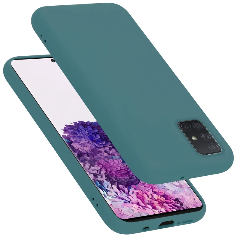 Cadorabo Hülle kompatibel mit Samsung Galaxy A71 4G Schutzhülle aus flexiblem TPU Silikon