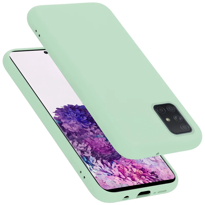 Cadorabo Hülle kompatibel mit Samsung Galaxy A71 4G Schutzhülle aus flexiblem TPU Silikon