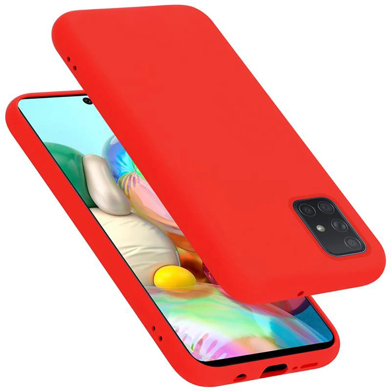 Cadorabo Hülle kompatibel mit Samsung Galaxy A51 4G / M40s Schutzhülle aus flexiblem TPU Silikon
