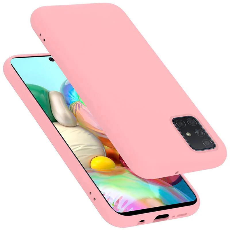 Cadorabo Hülle kompatibel mit Samsung Galaxy A51 4G / M40s Schutzhülle aus flexiblem TPU Silikon