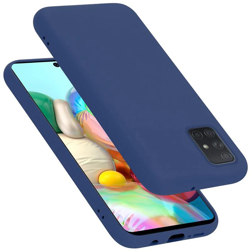 Cadorabo Hülle kompatibel mit Samsung Galaxy A51 4G / M40s Schutzhülle aus flexiblem TPU Silikon
