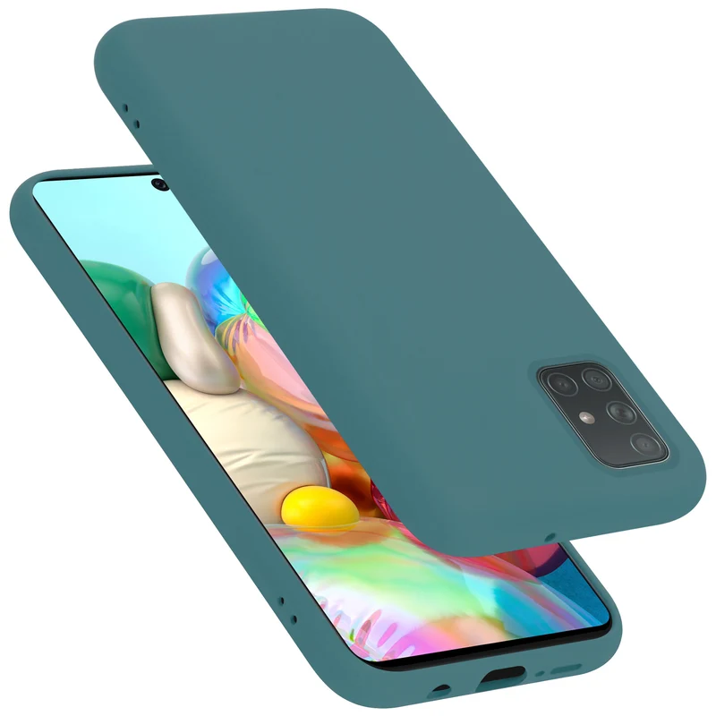 Cadorabo Hülle kompatibel mit Samsung Galaxy A51 4G / M40s Schutzhülle aus flexiblem TPU Silikon