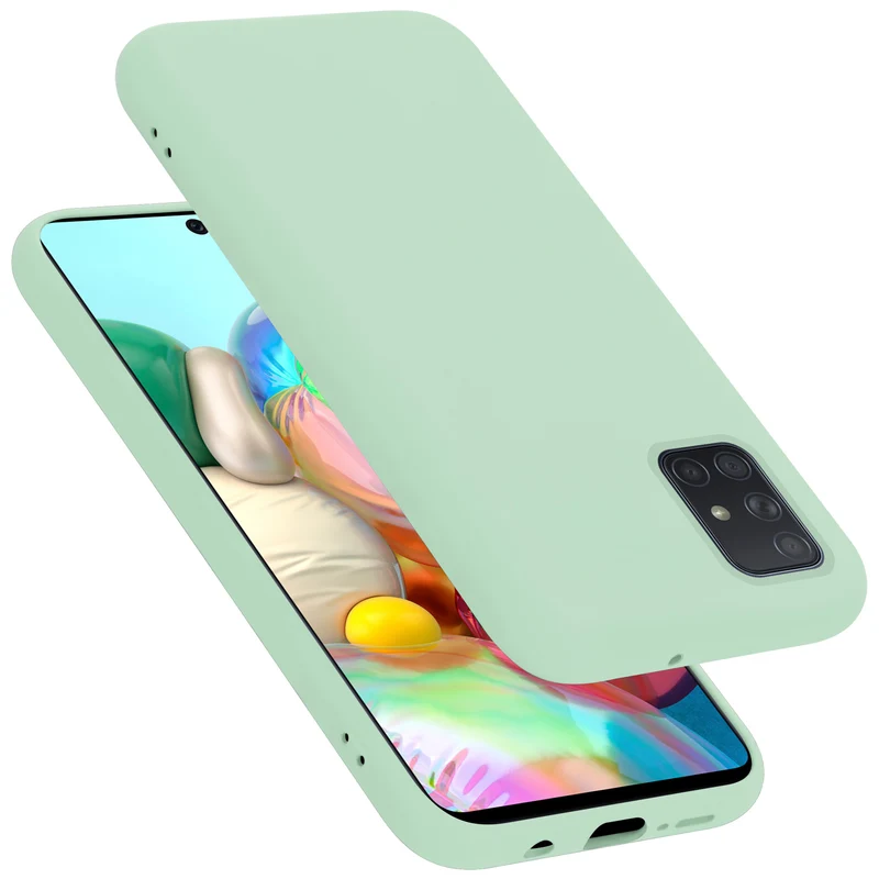 Cadorabo Hülle kompatibel mit Samsung Galaxy A51 4G / M40s Schutzhülle aus flexiblem TPU Silikon