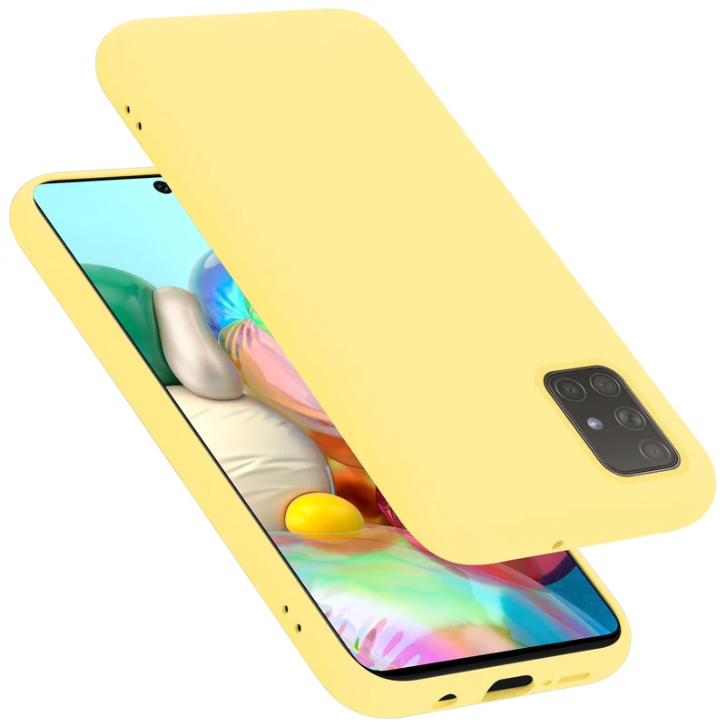Cadorabo Hülle kompatibel mit Samsung Galaxy A51 4G / M40s Schutzhülle aus flexiblem TPU Silikon