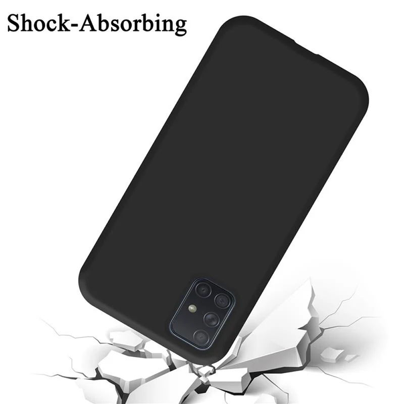 Cadorabo Hülle kompatibel mit Samsung Galaxy A51 4G / M40s Schutzhülle aus flexiblem TPU Silikon
