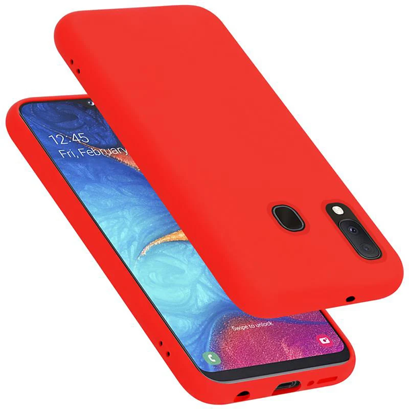 Cadorabo Hülle kompatibel mit Samsung Galaxy A10e / A20e Schutzhülle aus flexiblem TPU Silikon