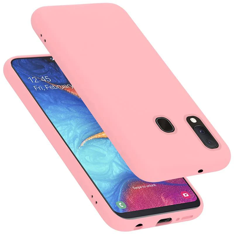 Cadorabo Hülle kompatibel mit Samsung Galaxy A10e / A20e Schutzhülle aus flexiblem TPU Silikon