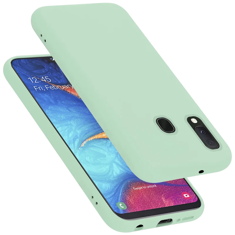 Cadorabo Hülle kompatibel mit Samsung Galaxy A10e / A20e Schutzhülle aus flexiblem TPU Silikon