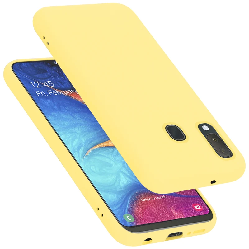 Cadorabo Hülle kompatibel mit Samsung Galaxy A10e / A20e Schutzhülle aus flexiblem TPU Silikon