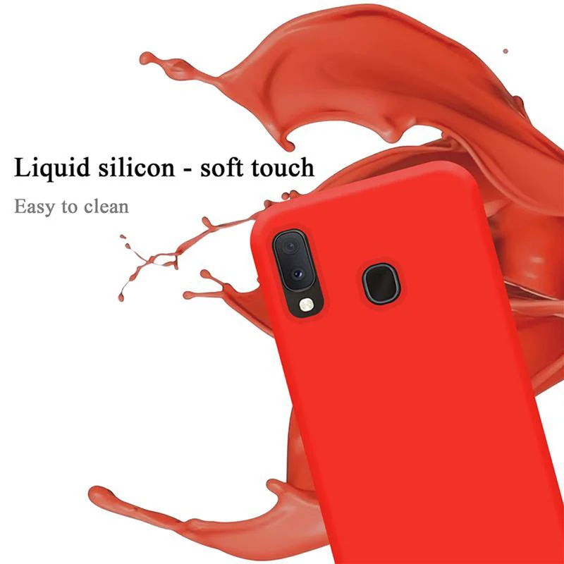 Cadorabo Hülle kompatibel mit Samsung Galaxy A10e / A20e Schutzhülle aus flexiblem TPU Silikon