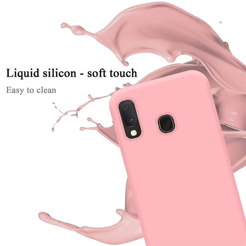 Cadorabo Hülle kompatibel mit Samsung Galaxy A10e / A20e Schutzhülle aus flexiblem TPU Silikon