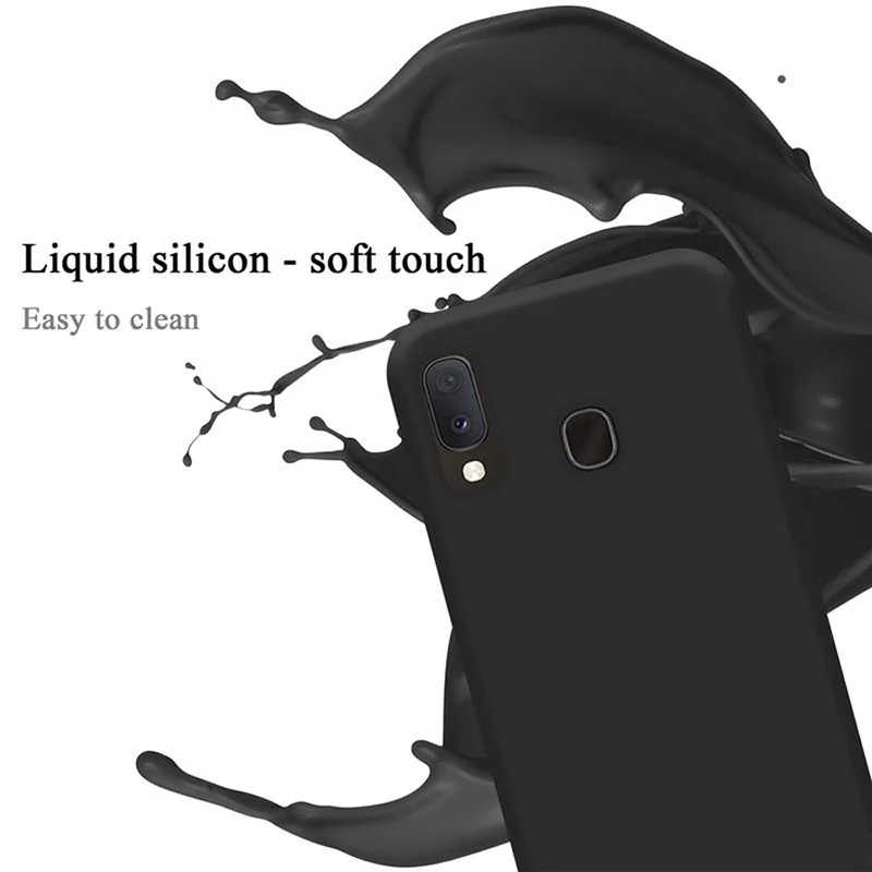 Cadorabo Hülle kompatibel mit Samsung Galaxy A10e / A20e Schutzhülle aus flexiblem TPU Silikon