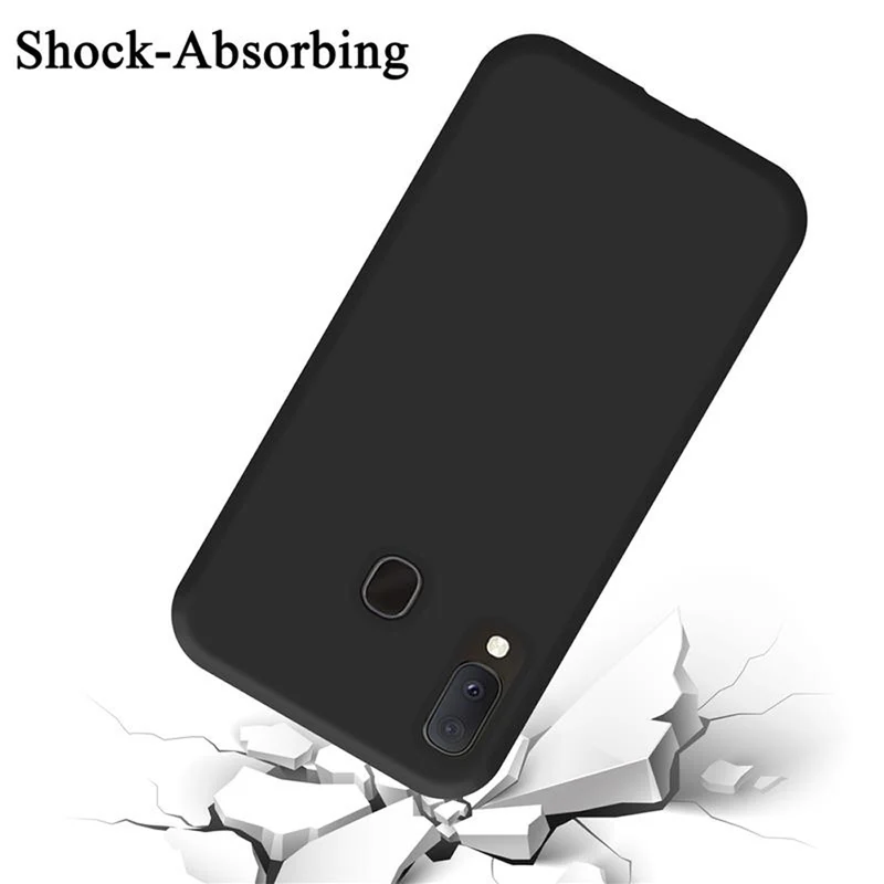 Cadorabo Hülle kompatibel mit Samsung Galaxy A10e / A20e Schutzhülle aus flexiblem TPU Silikon