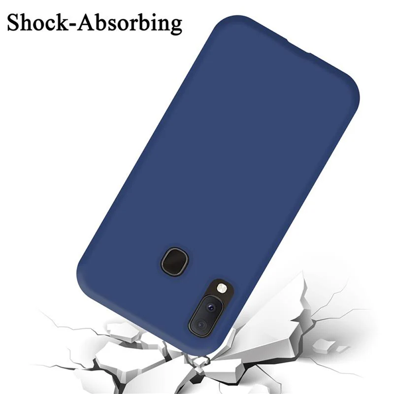Cadorabo Hülle kompatibel mit Samsung Galaxy A10e / A20e Schutzhülle aus flexiblem TPU Silikon