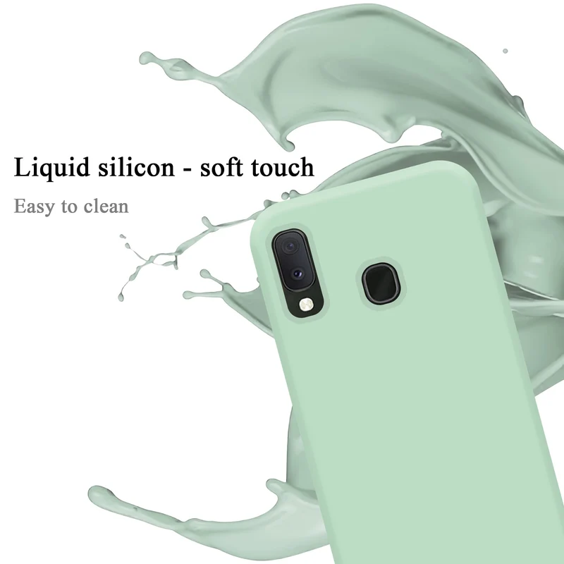 Cadorabo Hülle kompatibel mit Samsung Galaxy A10e / A20e Schutzhülle aus flexiblem TPU Silikon