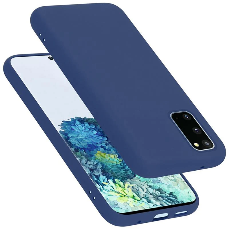 Cadorabo Hülle kompatibel mit Samsung Galaxy S20 Schutzhülle aus flexiblem TPU Silikon