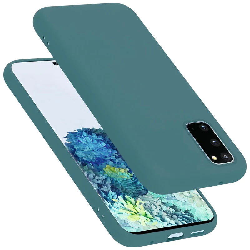 Cadorabo Hülle kompatibel mit Samsung Galaxy S20 Schutzhülle aus flexiblem TPU Silikon