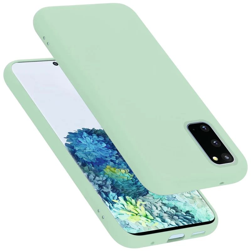 Cadorabo Hülle kompatibel mit Samsung Galaxy S20 Schutzhülle aus flexiblem TPU Silikon
