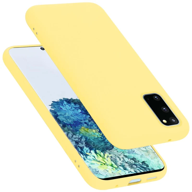 Cadorabo Hülle kompatibel mit Samsung Galaxy S20 Schutzhülle aus flexiblem TPU Silikon