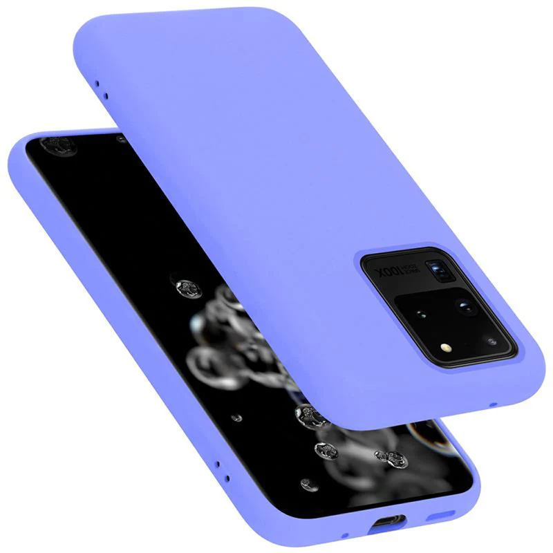 Cadorabo Hülle kompatibel mit Samsung Galaxy S20 ULTRA Schutzhülle aus flexiblem TPU Silikon