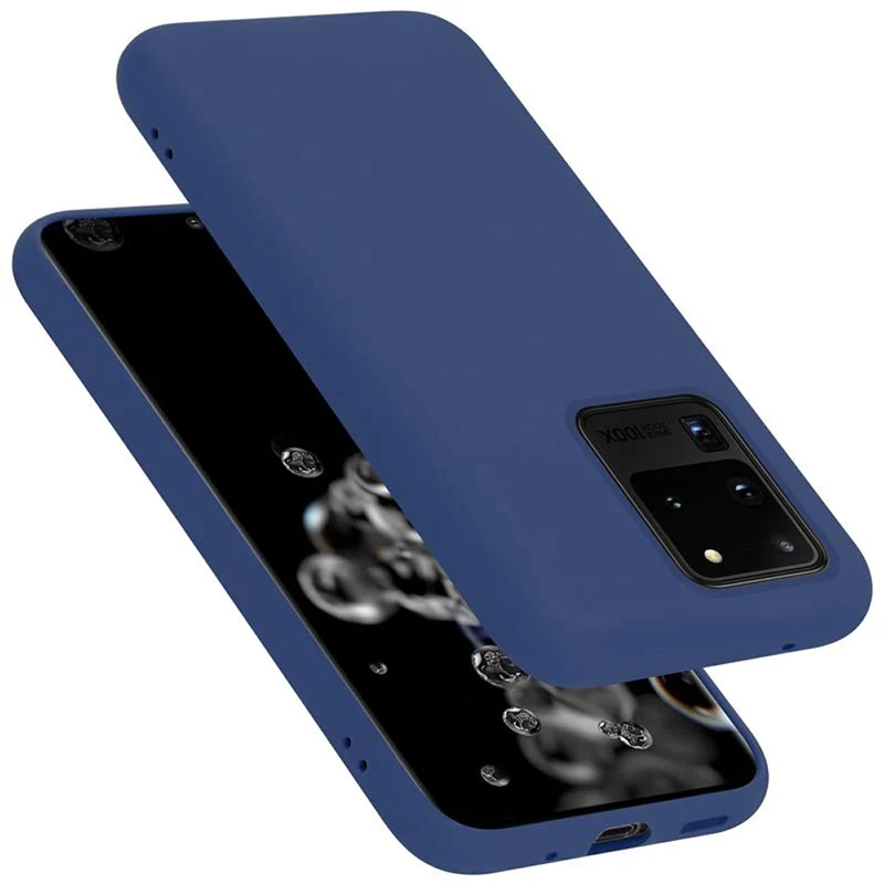 Cadorabo Hülle kompatibel mit Samsung Galaxy S20 ULTRA Schutzhülle aus flexiblem TPU Silikon