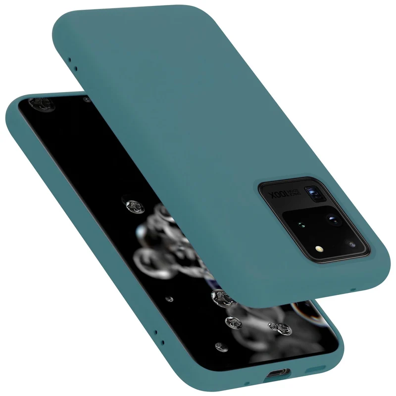 Cadorabo Hülle kompatibel mit Samsung Galaxy S20 ULTRA Schutzhülle aus flexiblem TPU Silikon