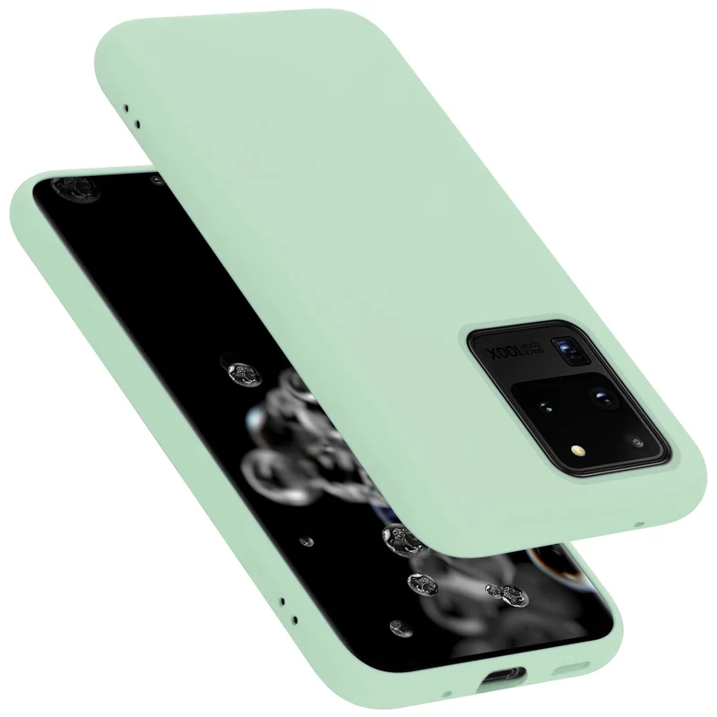 Cadorabo Hülle kompatibel mit Samsung Galaxy S20 ULTRA Schutzhülle aus flexiblem TPU Silikon